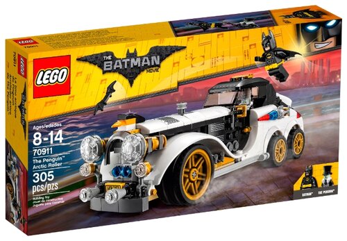 Конструктор LEGO The Batman Movie 70911 Арктический лимузин Пингвина, 305 дет.