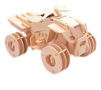 Сборная модель Мир деревянных игрушек Квадроцикл (П032)