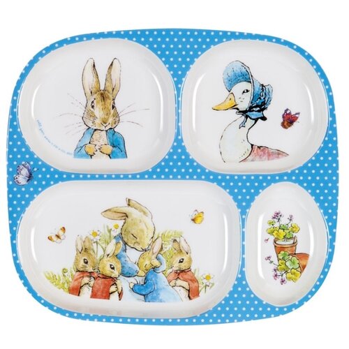 фото Тарелка petit jour paris peter rabbit (bp935g), синий