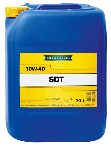 RAVENOL 4014835850705 SAE 10W-40 20L SDT SUPER DUTY TRUCK NEW моторное масло 1шт