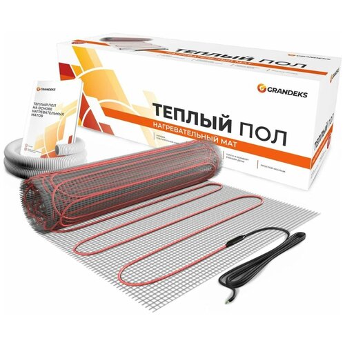 Теплый пол Grandeks G2 - 1,5/225. Площадь - 1,5 м2, мощность - 225 Вт