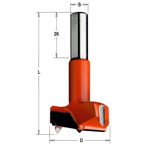 yasen сверло сквозное hw 5x57 s10x20 rh eco tl00000352 CMT 369.350.11 35 x 70 мм