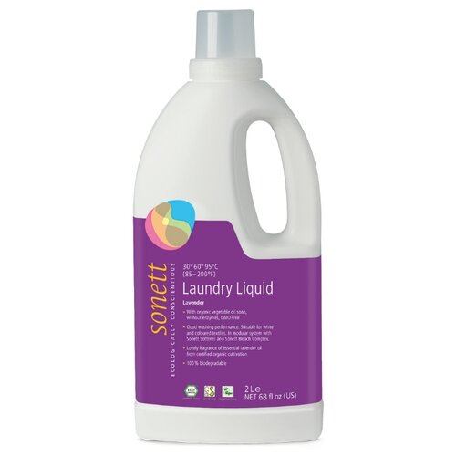 фото Жидкость для стирки sonett liquid lavender, 2 л, бутылка