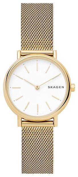 Наручные часы SKAGEN Signatur SKW2693, белый, желтый