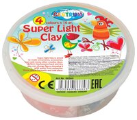 Масса для лепки CENTRUM Super Light Clay 4 цвета по 16 г (86660)