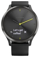 Часы Garmin Vivomove HR Sport розовое золото/черный