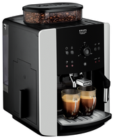 Кофемашина Krups EA8118 Arabica черный/серебристый