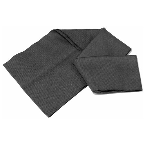 Кромка трикотажная (подвяз), большая, цвет темно-серый, 128-011