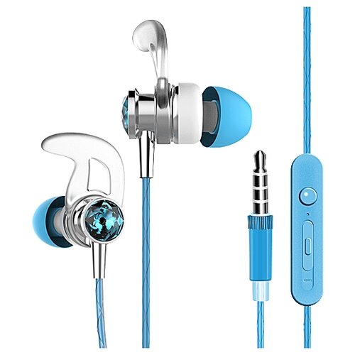 Наушники Sendem X21 mini jack 35 mm blue 39900₽