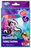 Пластилин CENTRUM Enchantimals 6 цветов (88615)