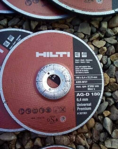 фото Диск зачистной Hilti 180 x 6,4 x 22.23,