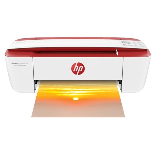 МФУ струйное HP DeskJet Ink Advantage 3788, цветн., A4, бело-красный