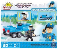 Конструктор Cobi Action Town 1569 Зимний полицейский патруль