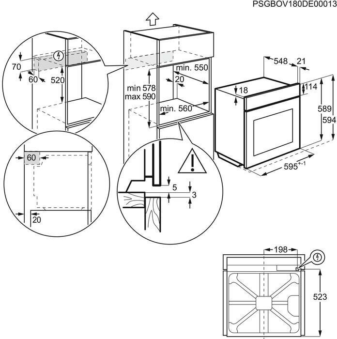 Электрический духовой шкаф Zanussi OPZB 2300 C, бежевый - фотография № 6