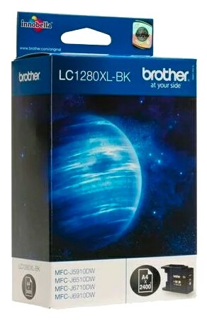 Brother LC1280XLBK Картридж Black для MFC-J6510DW MFC-J6910DW