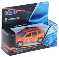 Легковой автомобиль Autotime (Autogrand) Renault Duster техпомощь (49496) 1:38 11 см оранжевый