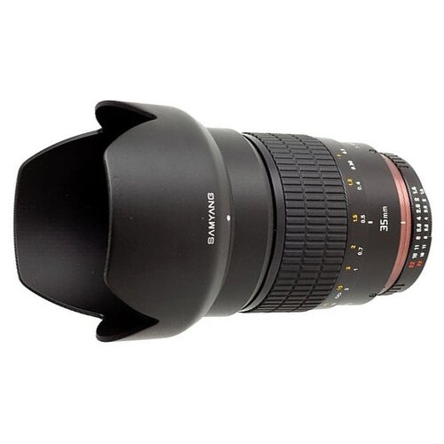 Объектив Samyang 35mm f/1.4 ED AS UMC Pentax K/KAF/KAF2, черный объектив samyang 50mm f 1 4 as umc sony e