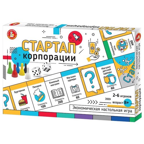 Игра настольная экономическая Стартап. Корпорации