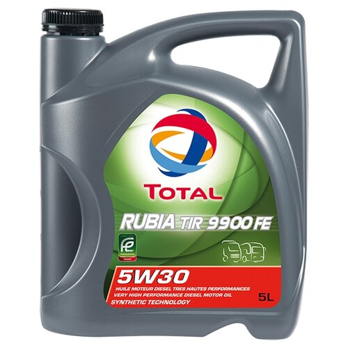 фото Синтетическое моторное масло total rubia tir 9900 fe 5w30 5 л