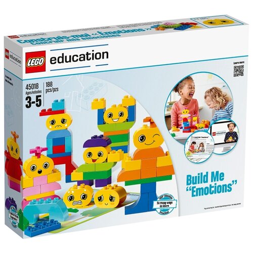 Конструктор LEGO Education PreSchool DUPLO 45018 Эмоциональное развитие ребенка, 188 дет. конструктор lego education preschool duplo люди мира 45011