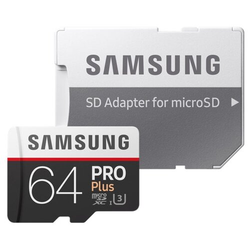 Карта памяти MicroSDXC Samsung Pro Plus 256 Gb 160/120 МБ