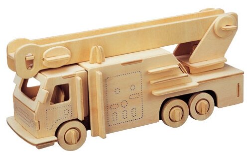 Сборная модель VGA Wooden Toys (Чудо-Дерево) "Пожарная машина" (Р103)