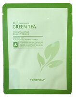 TONY MOLY тканевая маска The Chok Chok Green Tea Watery 20 мл