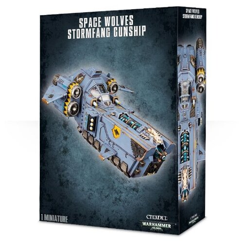 Миниатюра для настольной игры Games Workshop Warhammer 40000: Space Wolves Stormfang Gunship