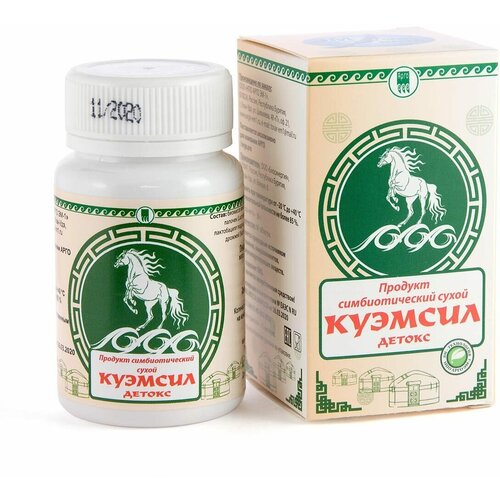 Продукт кисломолочный сухой "КуЭМсил Детокс" (арго ЭМ-1), таблетки 60 шт