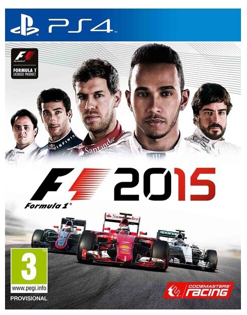 Видеоигра PS4/PS5 F1 2015