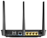 Wi-Fi роутер ASUS RT-AC66U черный