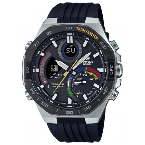 часы casio ecb 2000pb 1a Наручные часы CASIO Edifice, черный, серебряный