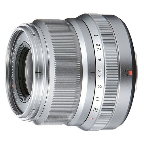 Объектив Fujinon XF 23mm f/2 R WR, серебристый