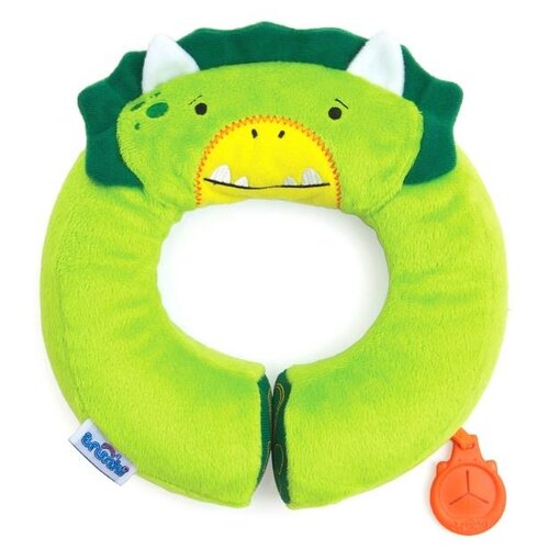 фото Подушка для шеи trunki yondi dino dudley, зеленый