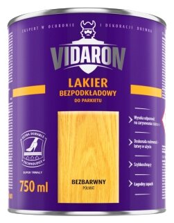 VIDARON Для паркета без грунтовки матовый (0.75 л)