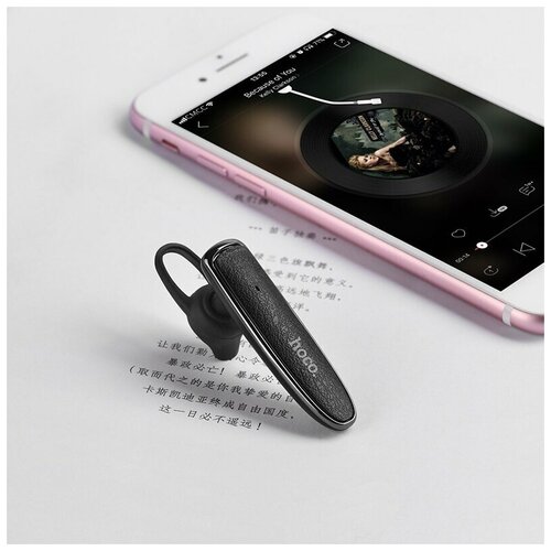 Блютуз гарнитура беспроводная для телефона с микрофоном Bluetooth V42 50mAh наушник для устройств Apple и Android Айфон и Андроид 120400₽