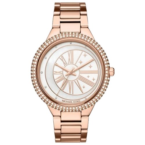 часы mk9083 everest three hand watch michael kors цвет gold tone stainless steel Наручные часы MICHAEL KORS MK6551, розовый, белый