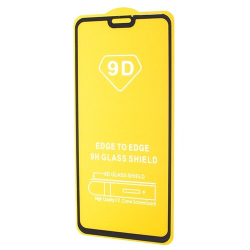 Защитное стекло для HUAWEI Honor 9X Lite FULL GLUE (желтая основа) картон черный