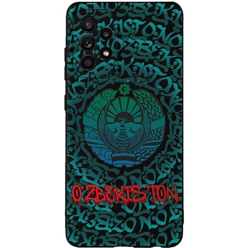 Силиконовый чехол Mcover для Samsung A23 с рисунком Ozbekiston graffity силиконовый чехол mcover для xiaomi redmi note 10 pro с рисунком ozbekiston graffity