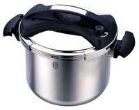 Скороварка Berlinger Haus Turbo Pressure Cooker Line 6 л, серебристый