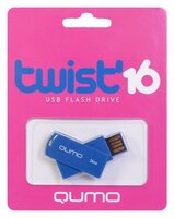 Флешка Qumo Twist 16Gb кобальтовый