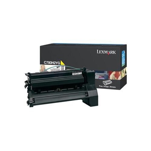 Картридж Lexmark C780H2YG, 10000 стр, желтый картридж lexmark c736h1cg 10000 стр голубой