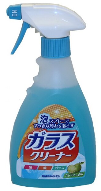 Спрей Nihon Detergent Лайм для мытья стекол и зеркал, 400 мл