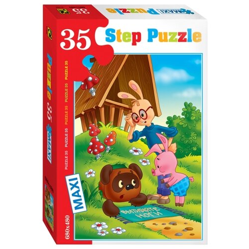 фото Пазл Step puzzle Союзмультфильм Винни Пух (91306), 35 дет.