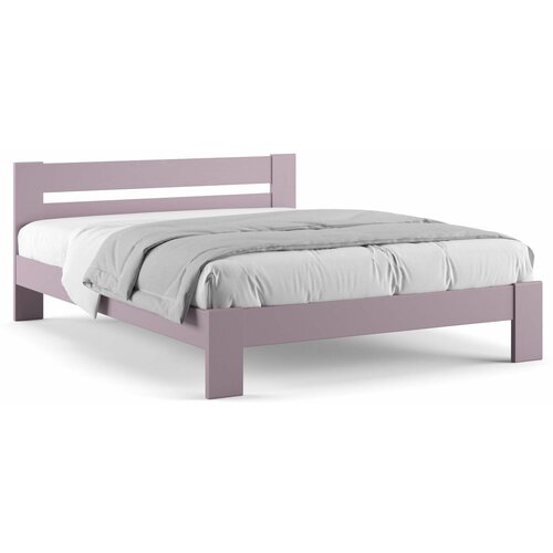 Розовая двуспальная кровать Дрёма Натура 