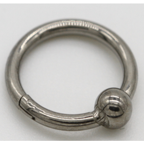 Пирсинг 1pc g23 titanium hinged segment nose ring 16g