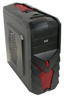Компьютерный корпус 3Cott 3C-ATX129G w/o PSU Black