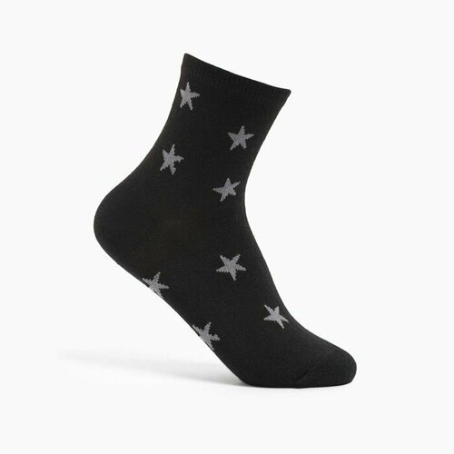 Носки размер 32/34, черный детские носки фокус 1 пара серого цвета размер 35 38 22 24