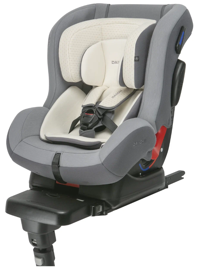   DAIICHI First 7 Plus Isofix  0/1/2  0  25  Organic two-tone Grey, . DIC-3125FIX