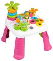 Интерактивная развивающая игрушка Smoby Игровой стол (211067) белый/розовый